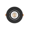 Spot Plano De Embutir Redondo 1x Par20 Preto 6281 MbLed