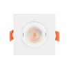 Spot Plano Para Embutir Quadrado 1xPAR30 Branco MbLed