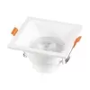 Spot Recuado Embutir Quadrado 6W 3000K Branco Blumenau Novo