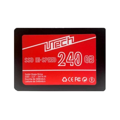 Ssd Hi-speed 240 Gb 2.5 Polegadas Sata 3 6gb/s 540mb/s