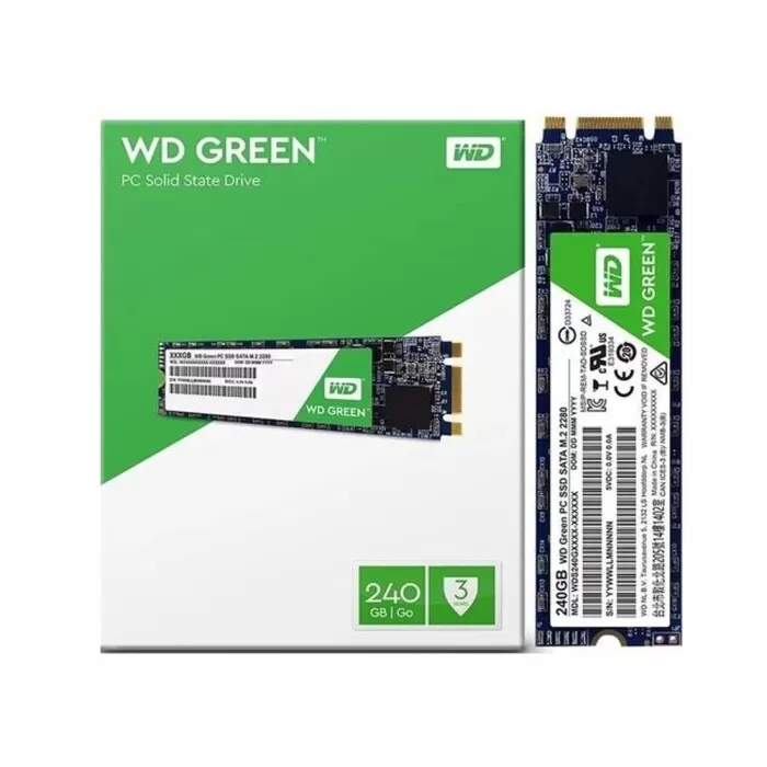 Ssd Wd Green 240Gb M.2 Wds240G2G0B Novo