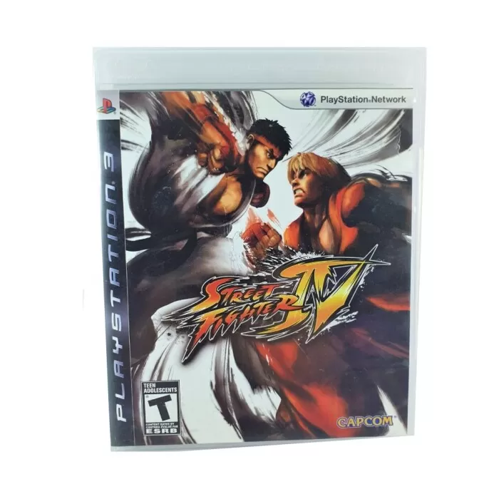 Street Fighter IV Mídia Física Usada Para Playstation 3