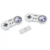 Super Nintendo Stick Gamer 2.4Ghz C/ 5 Mil Jogos 2 Controles