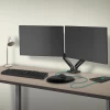 Suporte Articulado de mesa com Amortecedor para 2 monitores