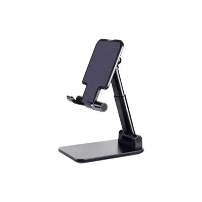 Suporte De Celular Para Mesa Ajustável Cor Preto Oberon