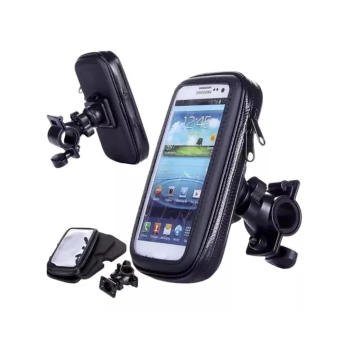 Suporte De Celular Para Moto A Prova D'água Preto It-Blue