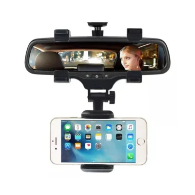 Suporte De Celular Para Retrovisor Cor Preto Lehmox Ley-1575