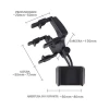 Suporte De Celular Veicular Retrovisor Preto Or-sp03