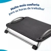 Suporte Ergonômico Para Pés Angulavel Ac059 Preto Mult