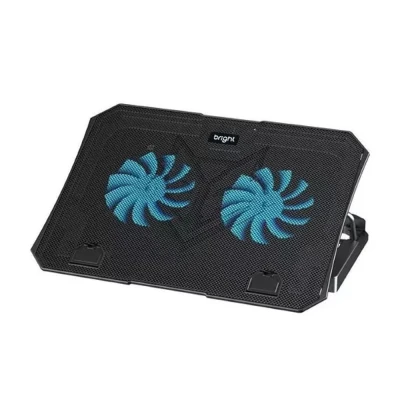 Suporte Para Notebook C/ 2 Fans Led + Usb Preto BC001 Bright