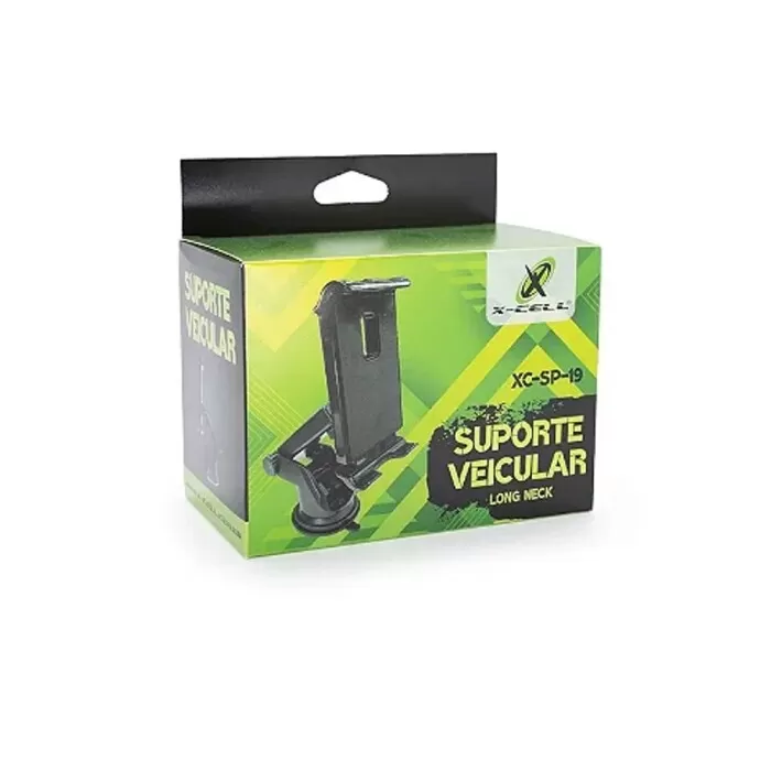 Suporte Veicular Celular Long Neck Xc-Sp-19 X-Cell Novo