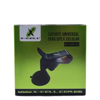 Suporte Veicular Para Celular E Gps Xc-Gps-04 X-Cell Novo