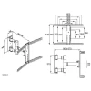 Suporte para TV de 32 a 70 Tri-Articulado Com Inclinação