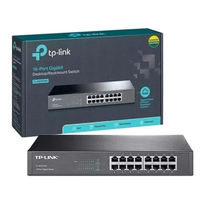 Switch 16 Portas Gigabit TP-Link TL-SG1016D