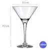 Taça Para Drinks Windsor Martini 250Ml Nadir