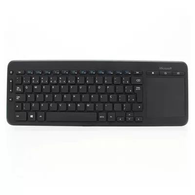 Teclado All In One Sem Fio Com Touchpad Microsoft Novo