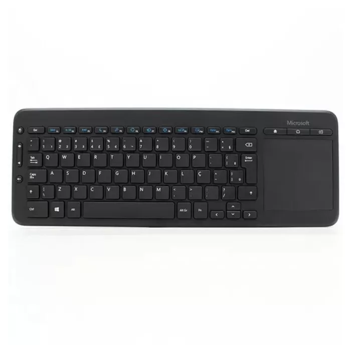 Teclado All In One Sem Fio Com Touchpad Microsoft Novo