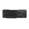 Teclado Com Fio 130Cm Preto Tm100 Multilaser Novo