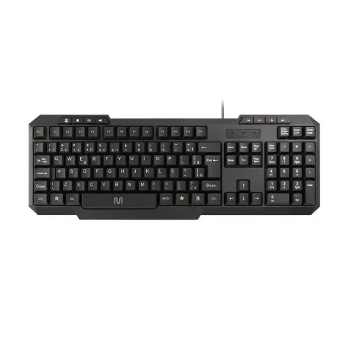 Teclado Com Fio 130Cm Preto Tm100 Multilaser Novo