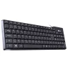 Teclado Com Fio Compacto Dynamic 1.8m Cor Preto Usb Vinik