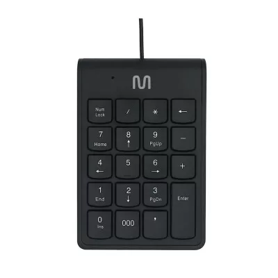 Teclado Com Fio Numérico Tfn120Cm Preto Tv227 Multi Novo