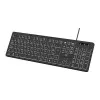 Teclado Com Fio Preto Office Iluminado Multilaser Novo