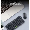 Teclado E Mouse Sem Fio Silencioso Ultra Fino Preto Ims-972