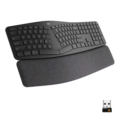 Teclado Ergonomico Partido Inalámbrico Logitech Ergo K860