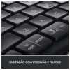 Teclado Ergonomico Partido Inalámbrico Logitech Ergo K860