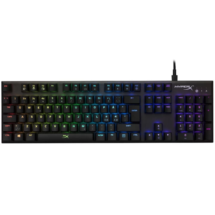 Teclado Gamer Alloy FPS RGB Switch Cinza Hyperx