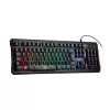 Teclado Gamer Battle Flkt001n Flakes Power Novo