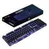 Teclado Gamer Hydra Mecânico Com Led Azul Gt700 Vinik Preto