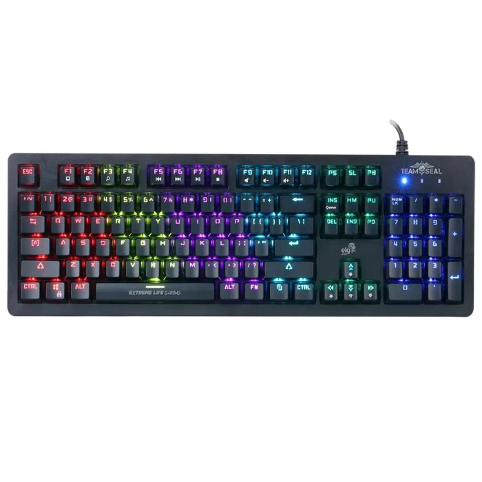 Teclado Gamer Mecanico Team Seal TGMTS ELG