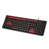 Teclado Gamer Multimídia Vermelho C/suporte De Celular Gk120