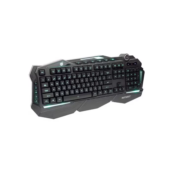 Teclado Gamer Nephast Usb Preto Dazz Novo