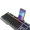 Teclado Gamer de Membrana Esca Rainbow GXT853 Trust