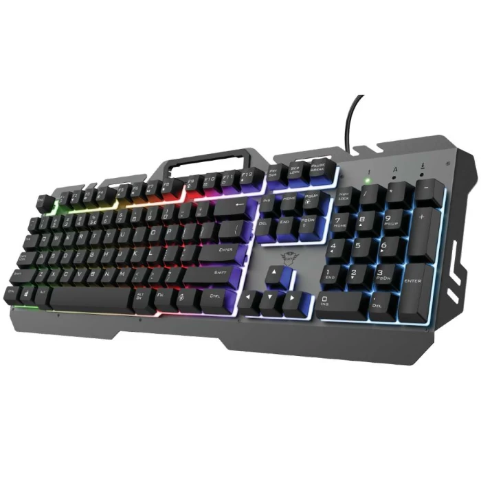 Teclado Gamer de Membrana Esca Rainbow GXT853 Trust