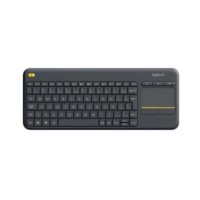 Teclado Logitech K400 Plus Sem Fio Com Touchpad Plus