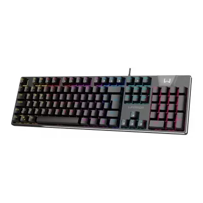 Teclado Mecânico Gamer Warrior Royal Score Rgb Preto Warrior