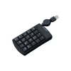 Teclado Numérico Com Fio Retratil Multilaser Preto Novo