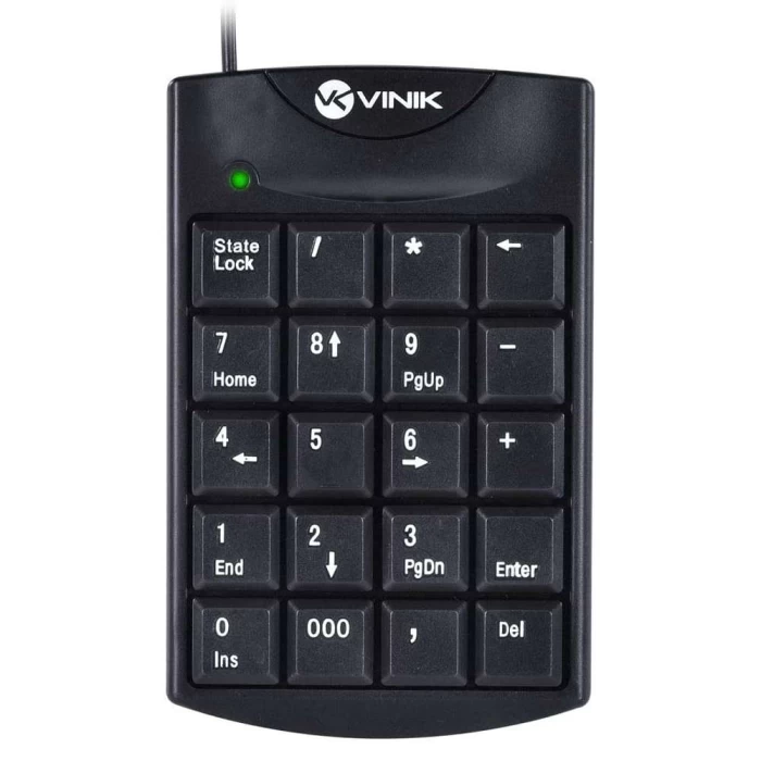 Teclado Numérico Dynamic 20 Teclas VINIK DT90