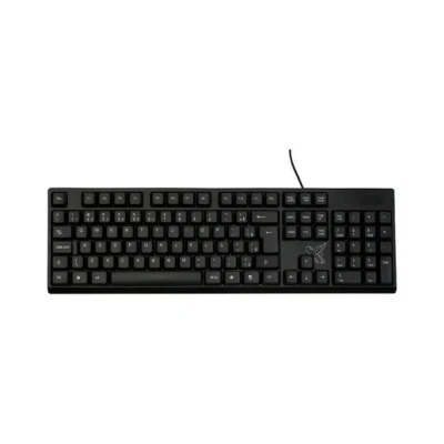 Teclado Office Easy Com Fio Usb 2.0 Cor Preto Maxprint