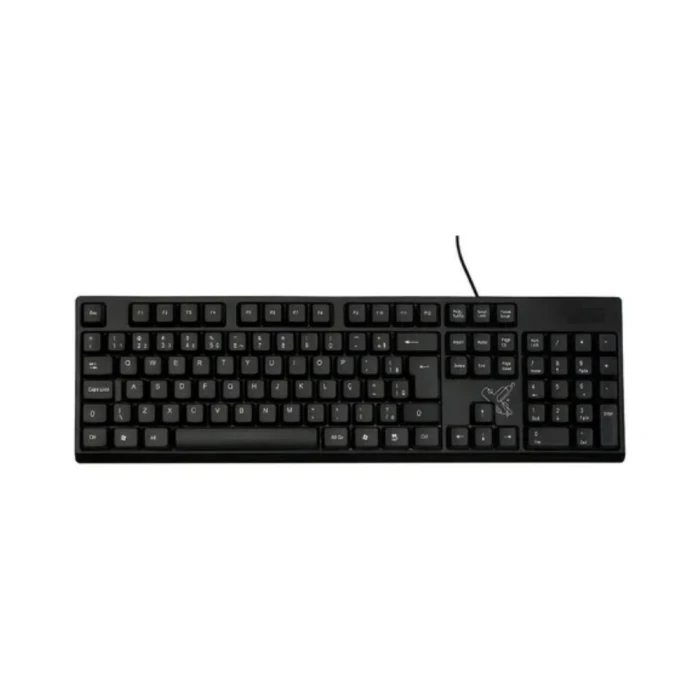 Teclado Office Easy Com Fio Usb 2.0 Cor Preto Maxprint