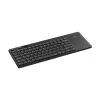 Teclado Sem Fio Com Touch Pad Preto K2800 Radoo Novo