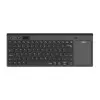 Teclado Sem Fio Com Touch Pad Preto K2800 Radoo Novo