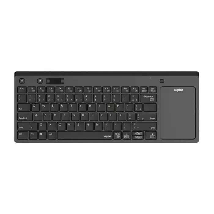 Teclado Sem Fio Com Touch Pad Preto K2800 Radoo Novo