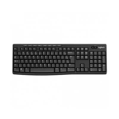 Teclado Sem Fio Preto K270 Logitech Novo