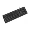 Teclado Slim Para Pc Com Fio 180cm Preto Usb Multi