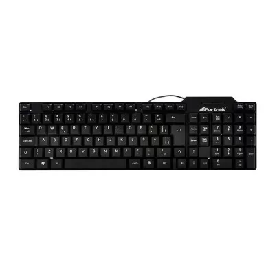 Teclado Usb Preto FK325K Fortrek Novo