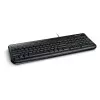 Teclado Wired 600 Keyboard Preot Microsoft Novo